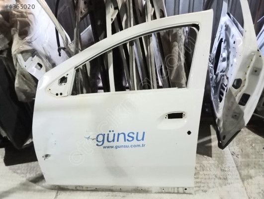 2017/2021 RENAULT SYMBOL BEYAZ SOL ÖN KAPI ORJINAL