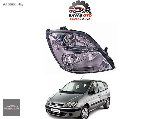 MEGANE SCENİC SAĞ FAR 1999-2003 7701047600