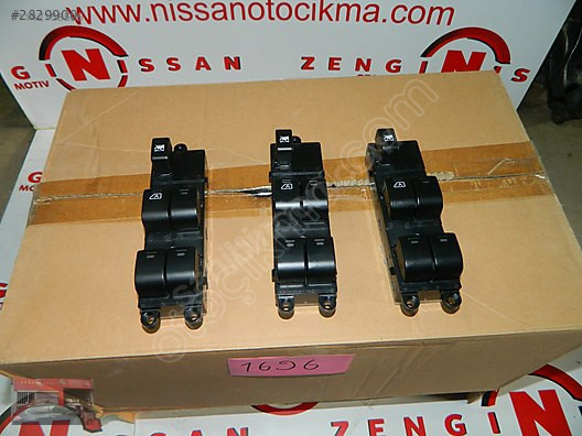 Nissan Navara 2007-2013 Cam Açma Düğmesi Dörtlü Yedek Parça