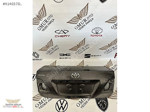 TOYOTA COROLLA BAGAJ KAPAĞI ORJİNAL ÇIKMA - (2009-2012)