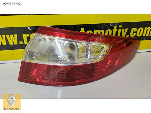 RENAULT FLUENCE SAĞ DIŞ STOP ÇIKMA ORJ RENKAY OTO