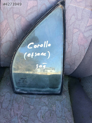 Toyota Corolla 1992 Sağ Kelebek Camı