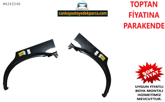 TOFAŞ ARKA ETEK SACI SOL SAĞ SIFIR ADET FİYAT