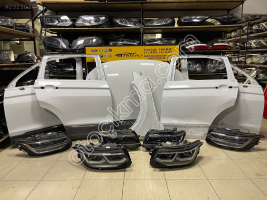 VOLKSWAGEN TİGUAN FULL LED SAĞ SOL FAR ÇIKMA 2020-2023