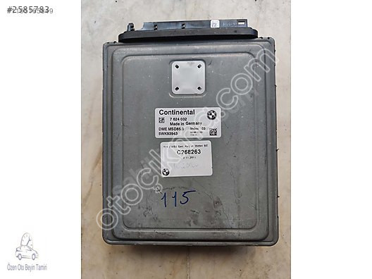 BMW Motor Beyni 7624032 - 5WK93943