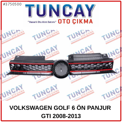 VOLKSWAGEN GOLF 6 ÖN PANJUR GTI 2008-2013 YEDEK PARÇA