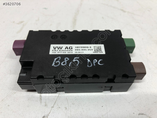 VOLKSWAGEN PASSAT USB KONTOL BEYNİ 3G5035953 ORJİNAL