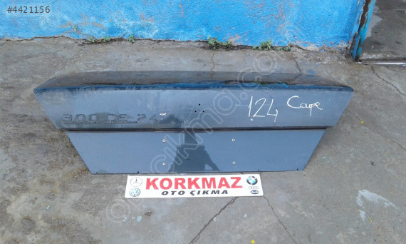 MERCEDES E180 E200 E220 E250 E280 E300 W124 COUPE BAGAJ KAPAĞI