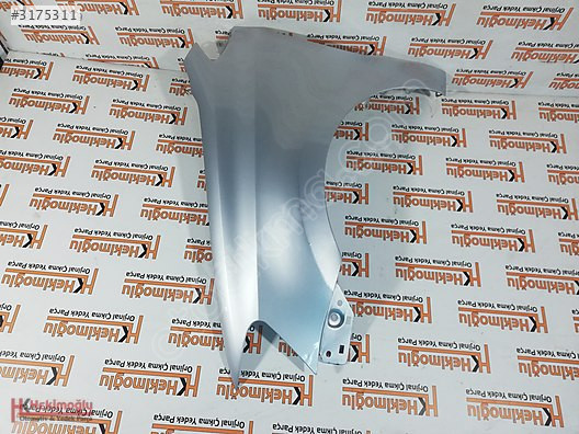 VW POLO 6 6R0821105A SOL ÖN ÇAMURLUK GÜMÜŞ GRİ HATASIZ