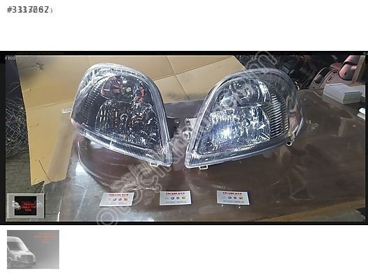 Renault Master 2 Sıfır Yan Sanayi ön far