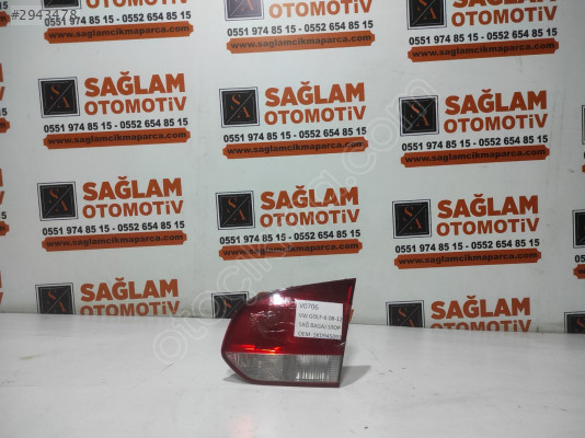 VW GOLF-6 08-12 ÇIKMA SAĞ BAGAJ STOP OEM; 5KD945093