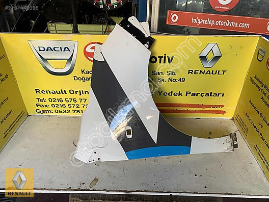 RENAULT LODGY ÇIKMA ORJİNAL SAĞ ÖN ÇAMURLUK