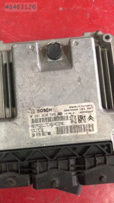 Peugeot 308 1.4 dizel Motor Beyni 0281030545 EDC17C10 9807886180