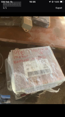 Opel Vectraa kasası motor kontrol modülü