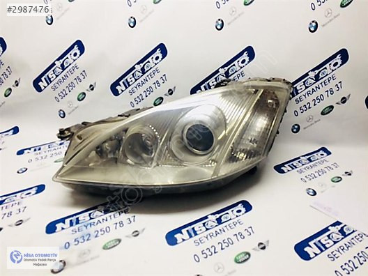 MERCEDES S SERİSİ W221 KASA MAKYAJSIZ XENON SOL FAR ORJ ÇIKMA