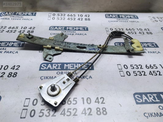 ÇIKMA TOYOTA COROLLA 101 EFSANE KASA SOL ÖN CAM KRİKOSU K-407