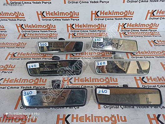 VW VOLKSWAGEN DİKİZ AYNALARI SİYAH VE KREM HATASIZ (CADDY TR