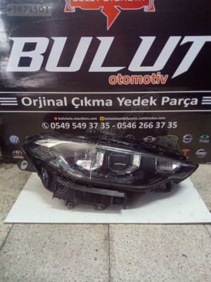 Orjinal Çıkma FIAT Egea Sağ Ön Far - LED Aydınlatmalı
