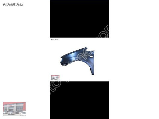 Mercedes Marka 2004-2010 Woswogen Caddy Sıfır Sol Çamurlu