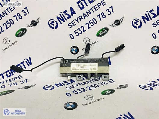 BMW 5 SERİSİ E34 KASA AMPLİFİKATÖR ANTEN ORJ ÇIKMA 65248351244