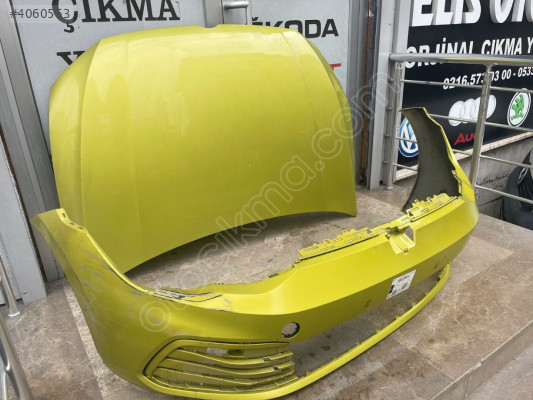vw golf 8 ön tampon kaput