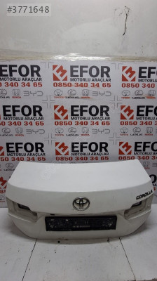 TOYOTA COROLLA BAGAJ KAPAK ORJİNAL ÇIKMA YEDEK PARÇA 13-18