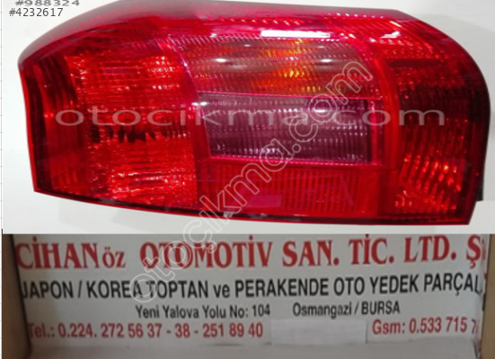 Toyota Corolla Hatchback Sol Stop 01 03