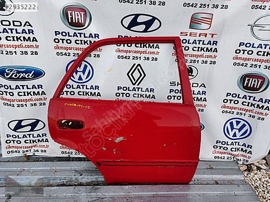 Toyota Corolla arka sağ kapı orijinal