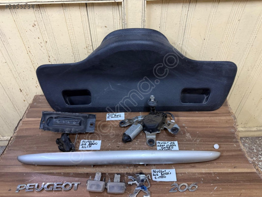 PEUGEOT 206 BAGAJ İÇ DÖŞEMESİ ORJİNAL ÇIKMA 98-08 MODEL