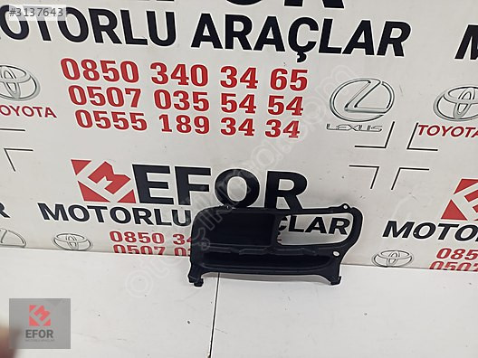 TOYOTA AVENSİS SIFIR SOL SİS KAPAK 03-05 OEM NO: 52128-05020