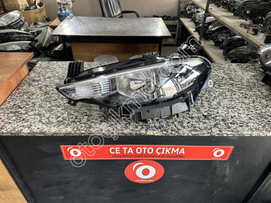 FİAT EGEA SOL ÖN FAR ÇIKMA ORJİNAL İÇİ SİYAH