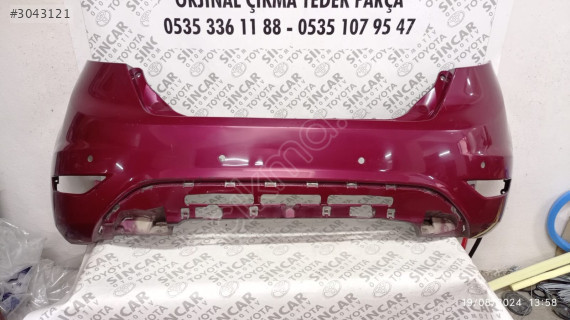 2009-2017 Ford Fiesta Orjinal Çıkma Arka Tampon - Sincar Oto