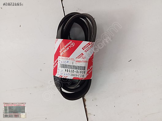 TOYOTA COROLLA DİZEL SIFIR ORJİNAL V KAYIŞI 13-18 OEM90916-02684