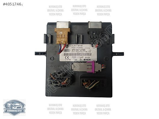 AUDİ A6 Q7 BCM KONTROL MODÜLÜ ORJİNAL ÇIKMA 4F0907279B