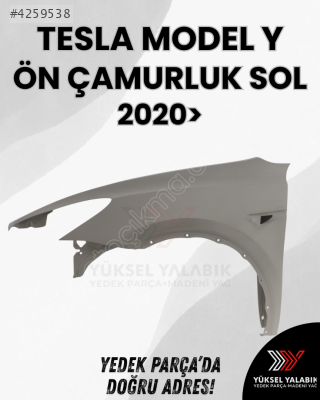 TESLA MODEL Y SOL ÖN ÇAMURLUK - 1493451-SO-A