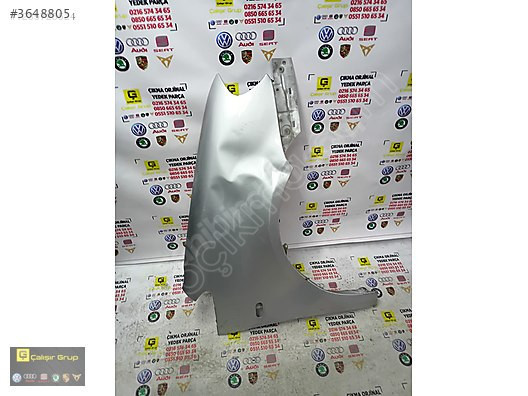 VOLKSWAGEN CADDY 2005-2009 SAĞ ÖN ÇAMURLUK ÇIKMA SÖKME YEDEK PAR