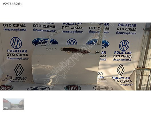 Volkswagen Golf 7 çıkma Sol Ön kapı Orjinal