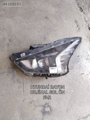 HYUNDAİ BAYON ORJİNAL SAĞ VE SOL FAR TAKIMI AZ HASARLI 2021-2023