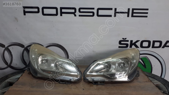 OPEL CORSA D TAKIM FAR ORJİNAL ÇIKMA