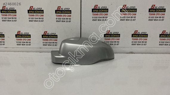RENAULT CLİO 3 2010-2013 MODEL ORİJİNAL SOL AYNA KAPAĞI GRİ