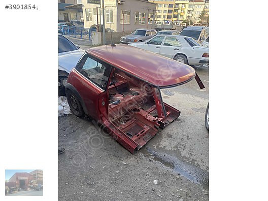 MİNİ COOPER ORJİNAL KESME TAVAN ARKA
