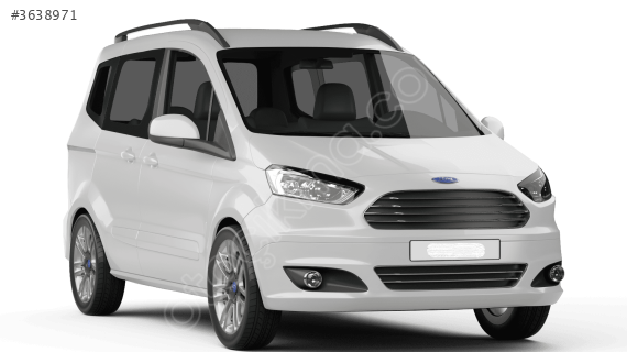 2014 FORD TOURNEO COURİER 1.6 TDCİ 5 İLERİ HURDA BELGELİ