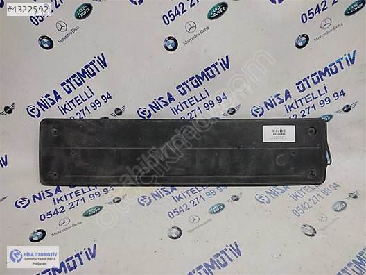 BMW X6 E71 ÖN TAMPON PLAKALIK 51117176283