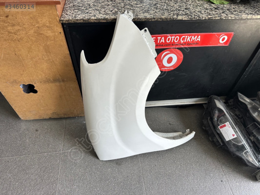 FİAT DOBLO 4 SAĞ ÖN ÇAMURLUK ÇIKMA ORJİNAL BEYAZ