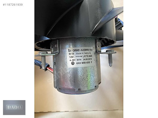 VW GOLF 4 FAN MOTORU 6X0959455F