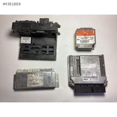 Mercedes W211 Motor Beyni Komple Seti 0281011159 A6461532179