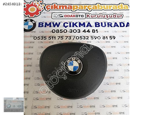 Orijinal BMW E92 3 Serisi Çıkma Sürücü Airbag Temiz ve