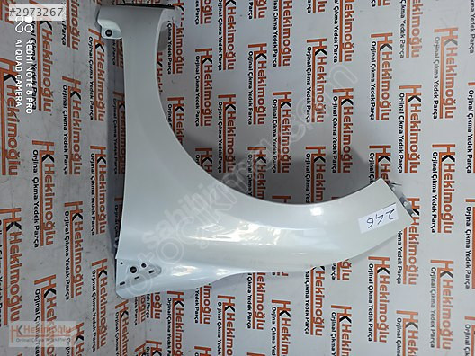 RENAULT CLİO 4 SOL ÖN ÇAMURLUK HATASIZ ORJİNAL PLASTİK SEDEFLİ B