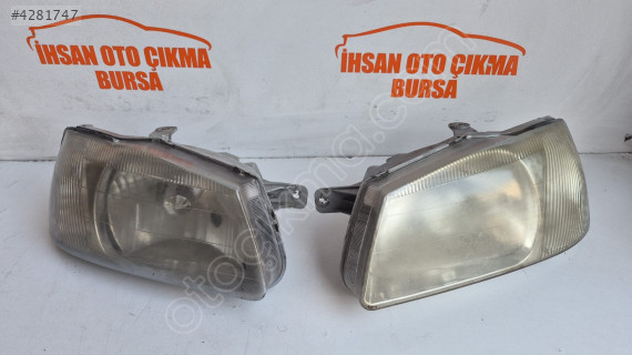 Hyundai Accent Milenyum Kasa Sağ sol Ön Far2000-2002