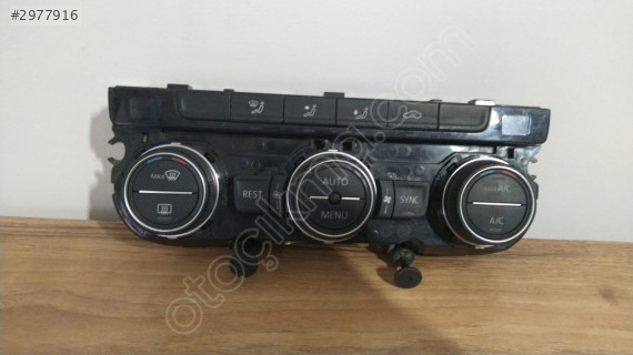 volkswagen golf 7 klima kontrol paneli
